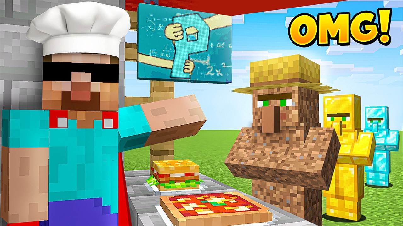 I Opened a RESTAURANT in Minecraft!