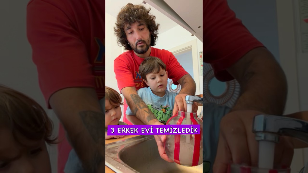 Temizlik bizden sorulur 🤓#ozmisiliailesi