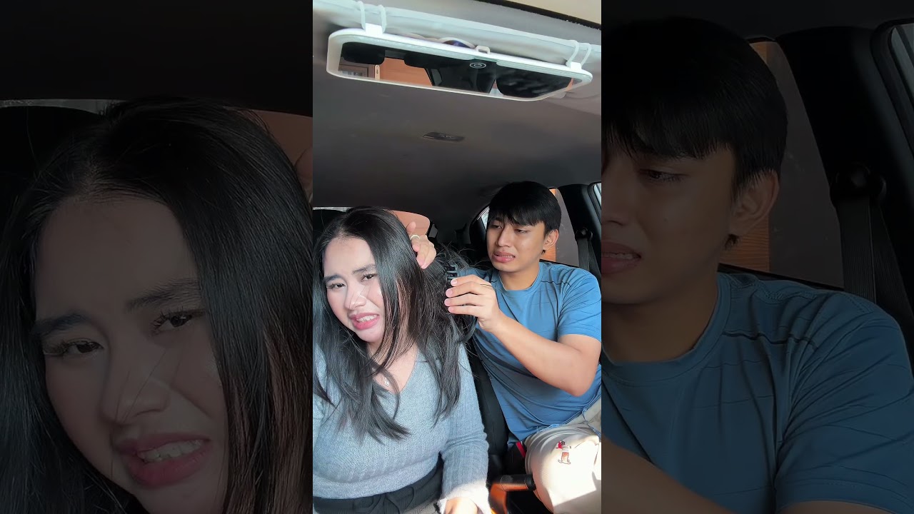 GARA2 EMIP RAMBUT TIWI SAMPE COP0T😱⁉️ #mifftwills #couplecomedy #funny #relationship #prank
