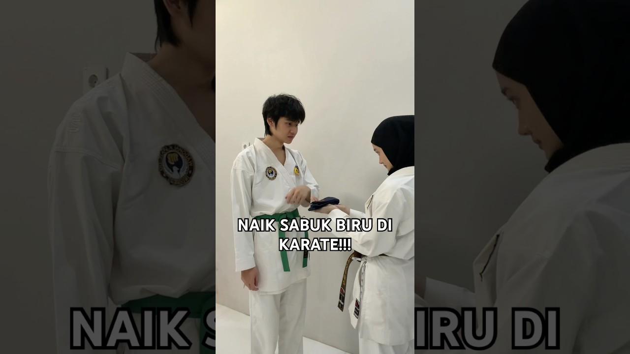 Alhamdulillah naik sabuk biru