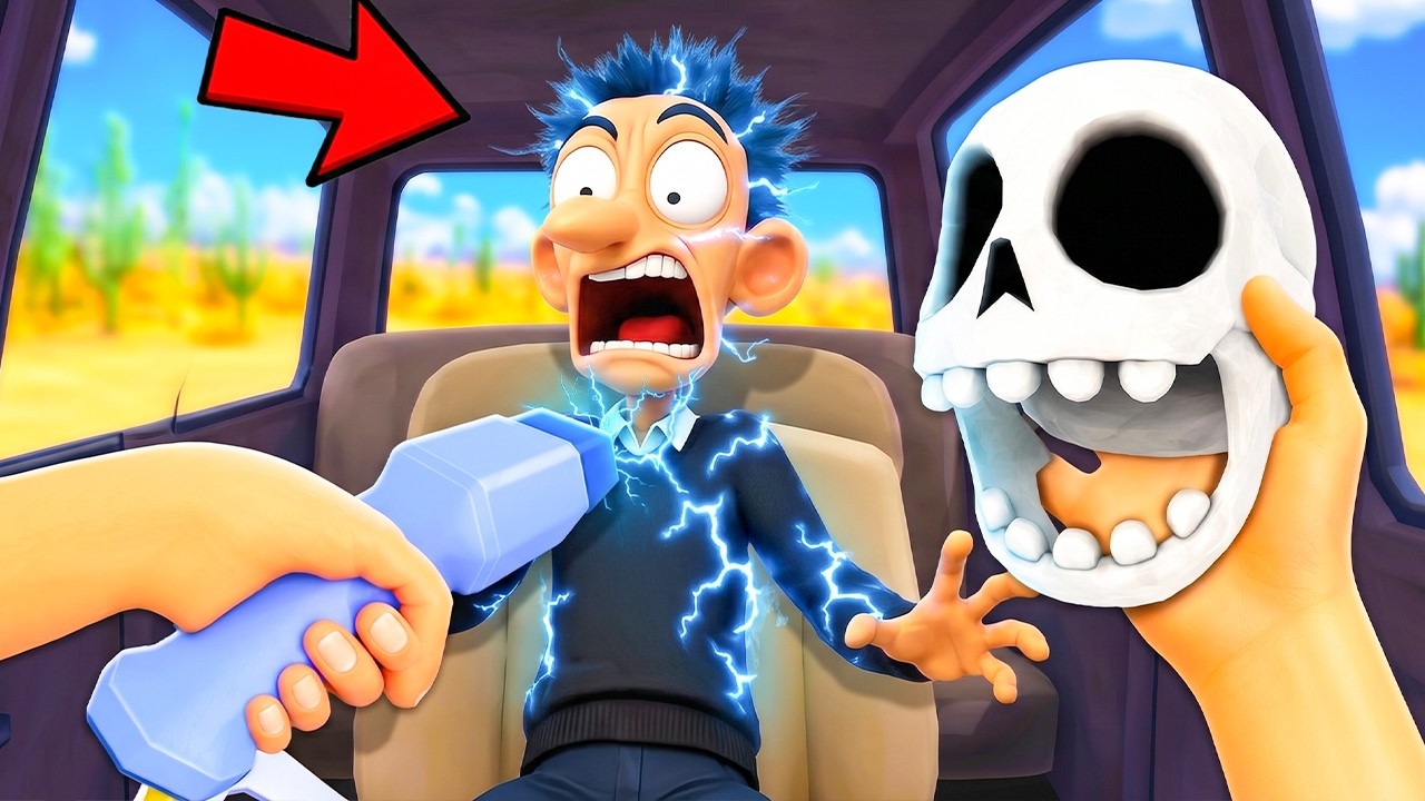 كهربت الزباين في محطة البنزين !  وسرقت منهم العظام!؟ 💀😱 Gas N Cars VR