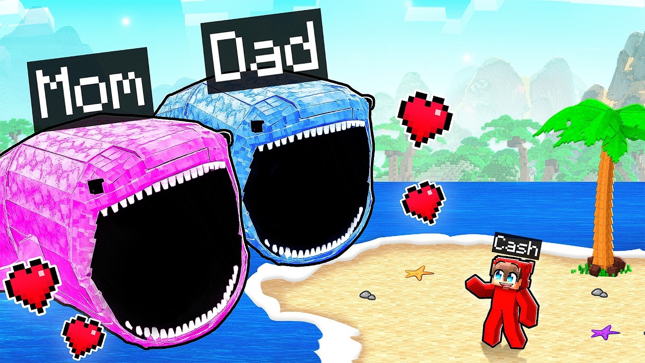 I Raised a BLOOP FAMILY in Minecraft! - Published by Cash