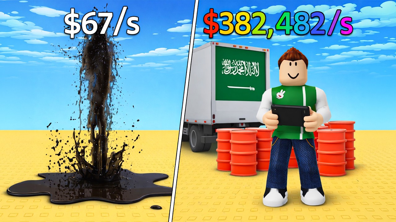 البحث عن النفط لعبة roblox !! 🛢️👀