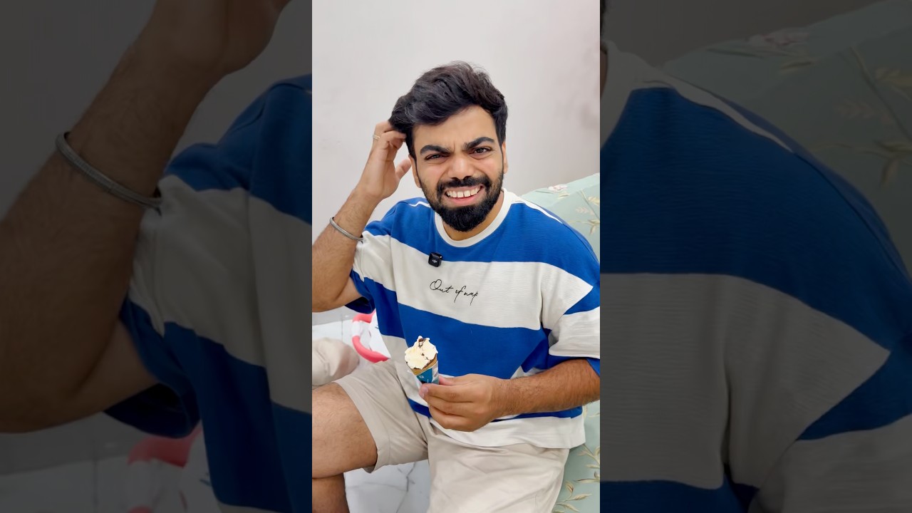 Gaurav didn’t expect this from the icecream #gauravaroravlogs #youtubeshorts #shorts