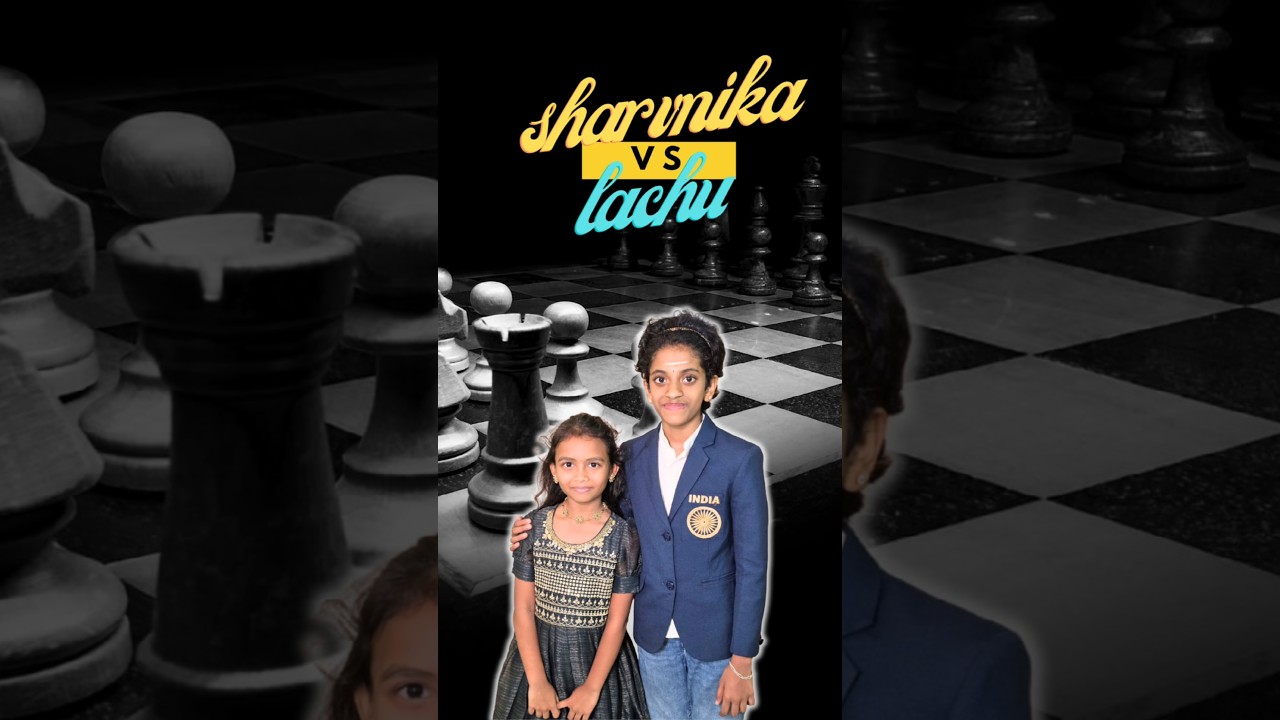 ரெண்டு பேருக்குள்ள தான் போட்டி😅🤣😂#kavi #chessgame #funny #intersting #goodvibes #sarvanika #chess