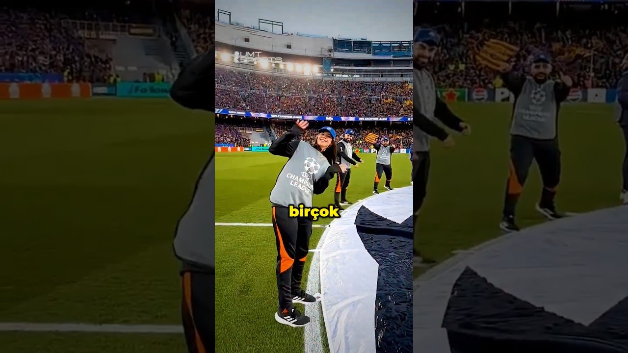 Şampiyonlar ligi logosunu sallamak isterseniz ne olur ?