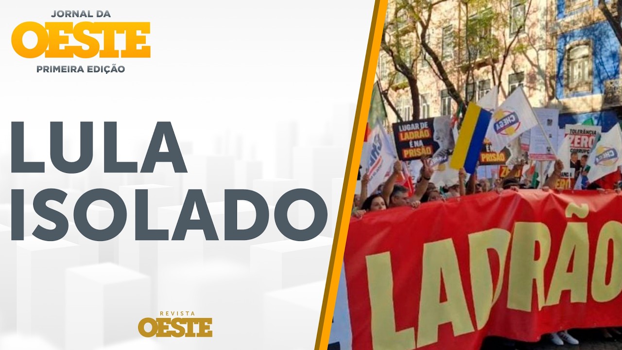 Vexame internacional: Lula recebe protestos e desprezo durante sua agenda na Alemanha e em Portugal