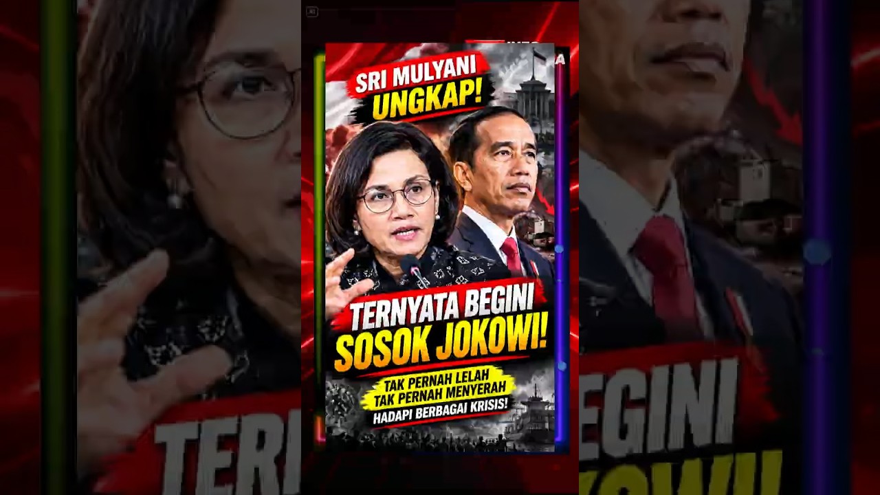 MENGHARUKAN! Sri Mulyani Ungkap Sisi Jokowi Saat Krisis #politik #beritaterkini #jokowi