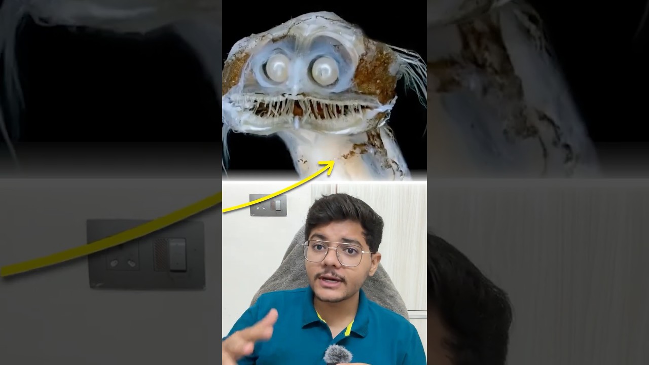THIS IS DEEP SEA MONSTER🤯🔥 #shorts #informative