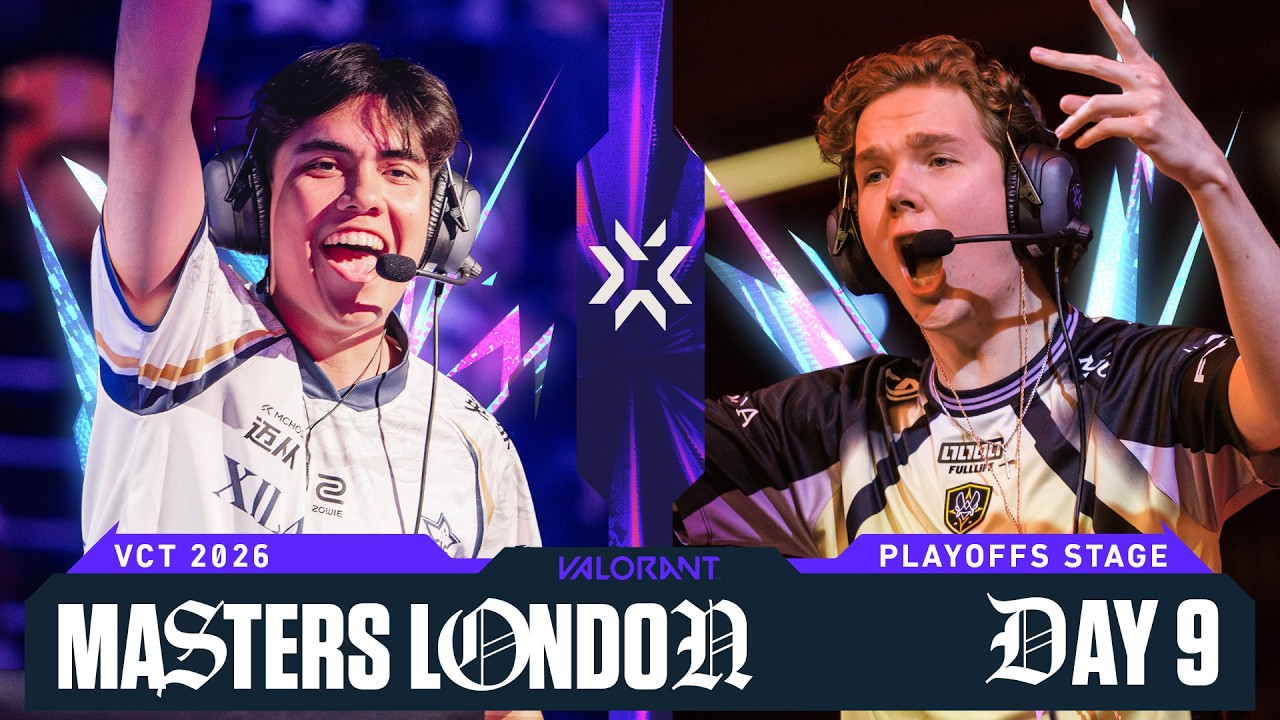 XLG vs. EDG / PRX vs. VIT — VALORANT Masters London — Playoffs — Hari 9