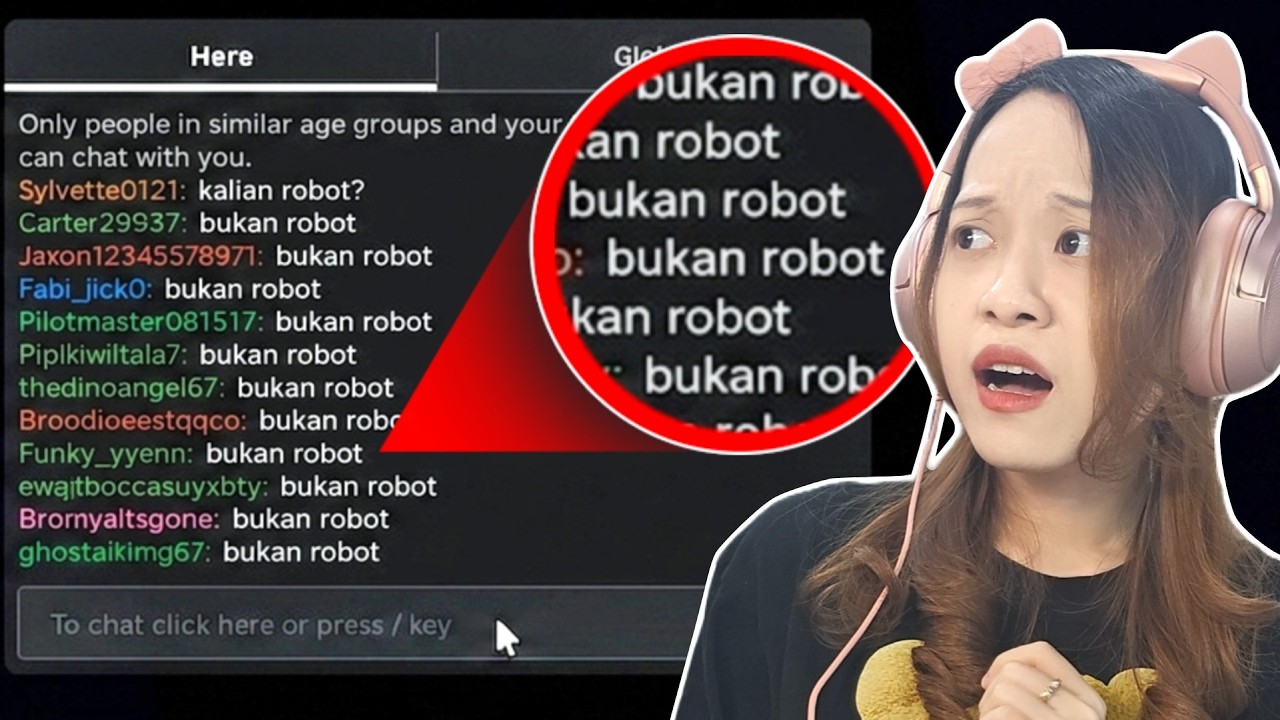 Robot Roblox ini Ngaku Jadi Manusia?!