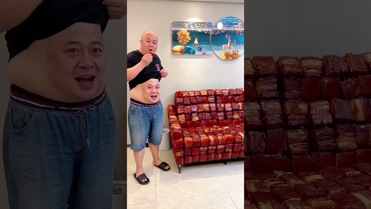 兩張嘴就是好，太餓了兩張嘴喫的快😂😂 #特效製作請勿當真 #手機特效#劇情需要請勿模仿 #剪映#