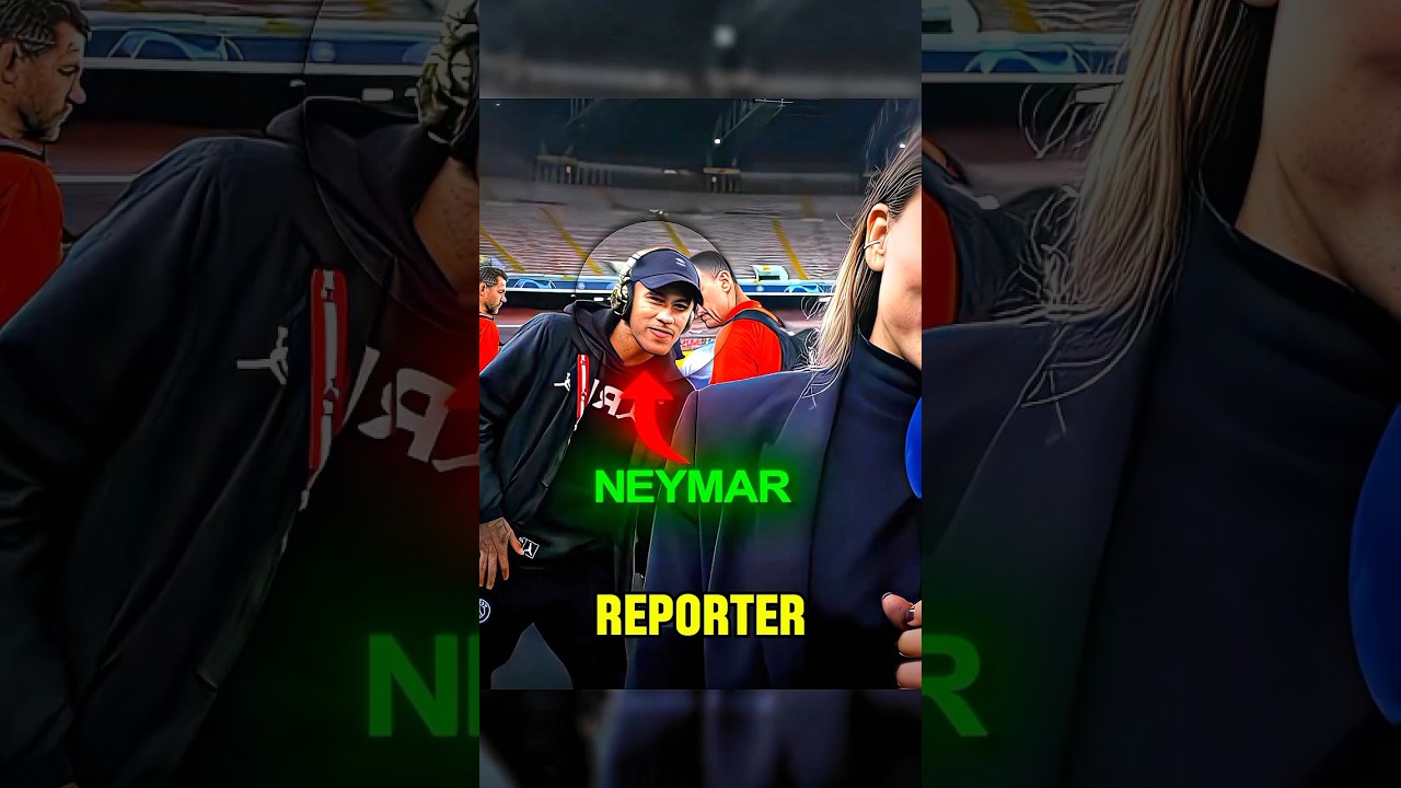 KEJAHILAN NEYMAR DAN RONALDO KEPADA REPORTER BERITA🤣#videoviral#neymar#ronaldo#funny#shorts#viral