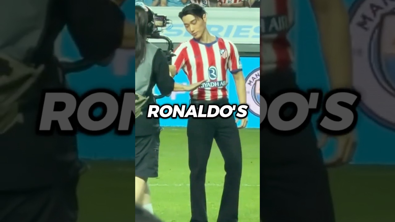 K-Pop Ronaldo guy just created football's cringiest moment! 😭☠️