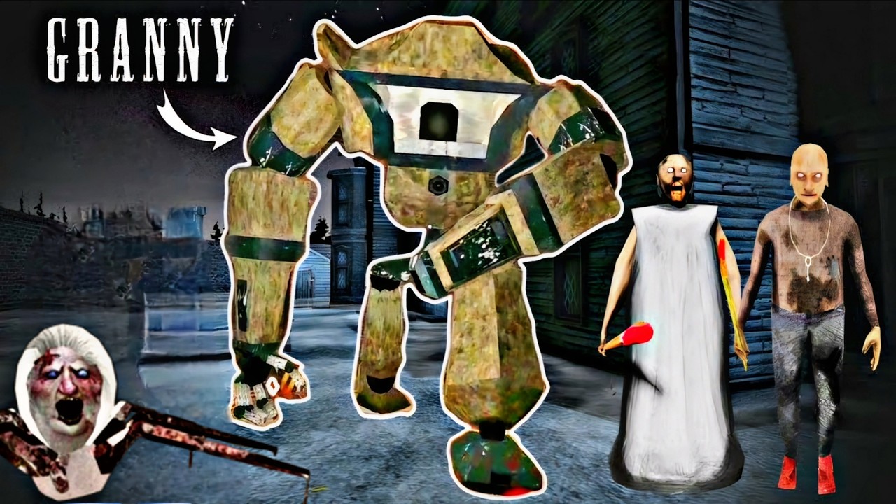 Granny Live |  Granny Christmas Live Stream🔥| ♥️ Granny Horror Gameplay ☠ | ♥️#granny #grannygame