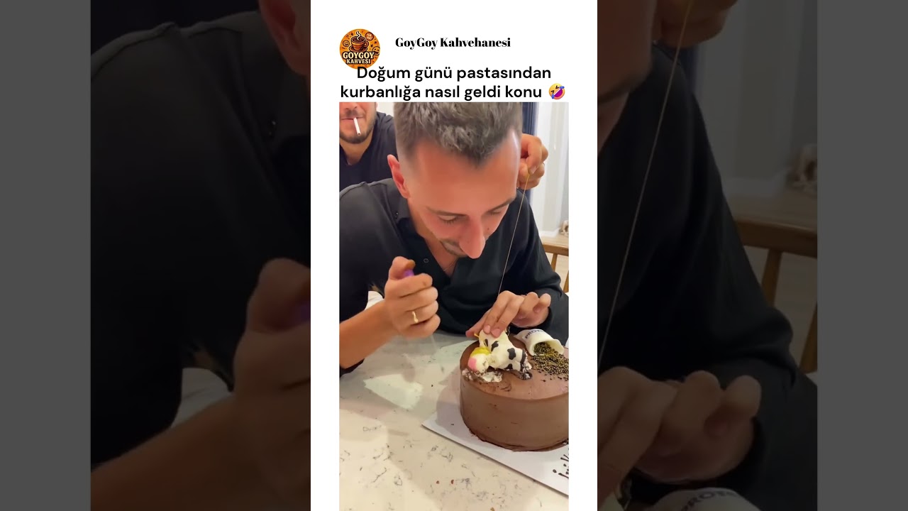 Doğum günü pastasından kurbanlığa nasıl geldi konu 🤣