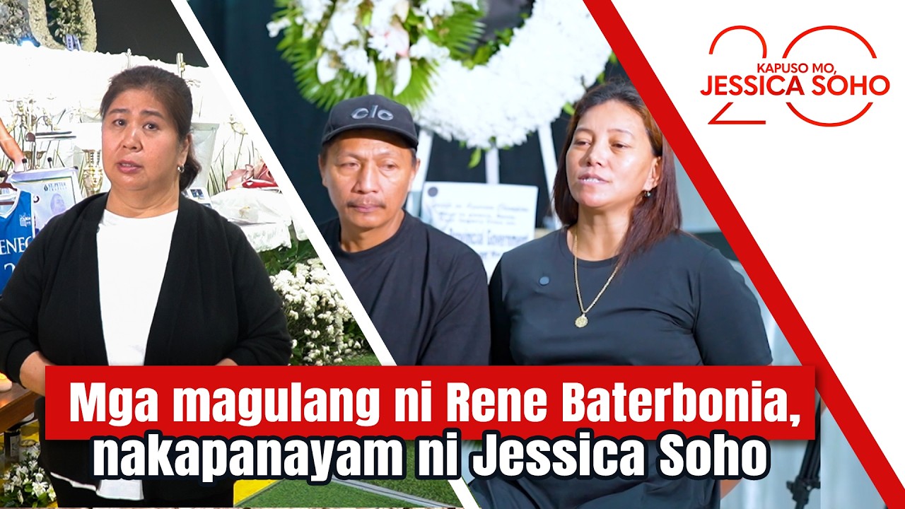 Mga magulang ni Rene Baterbonia, nakapanayam ni Jessica Soho | Kapuso Mo, Jessica Soho