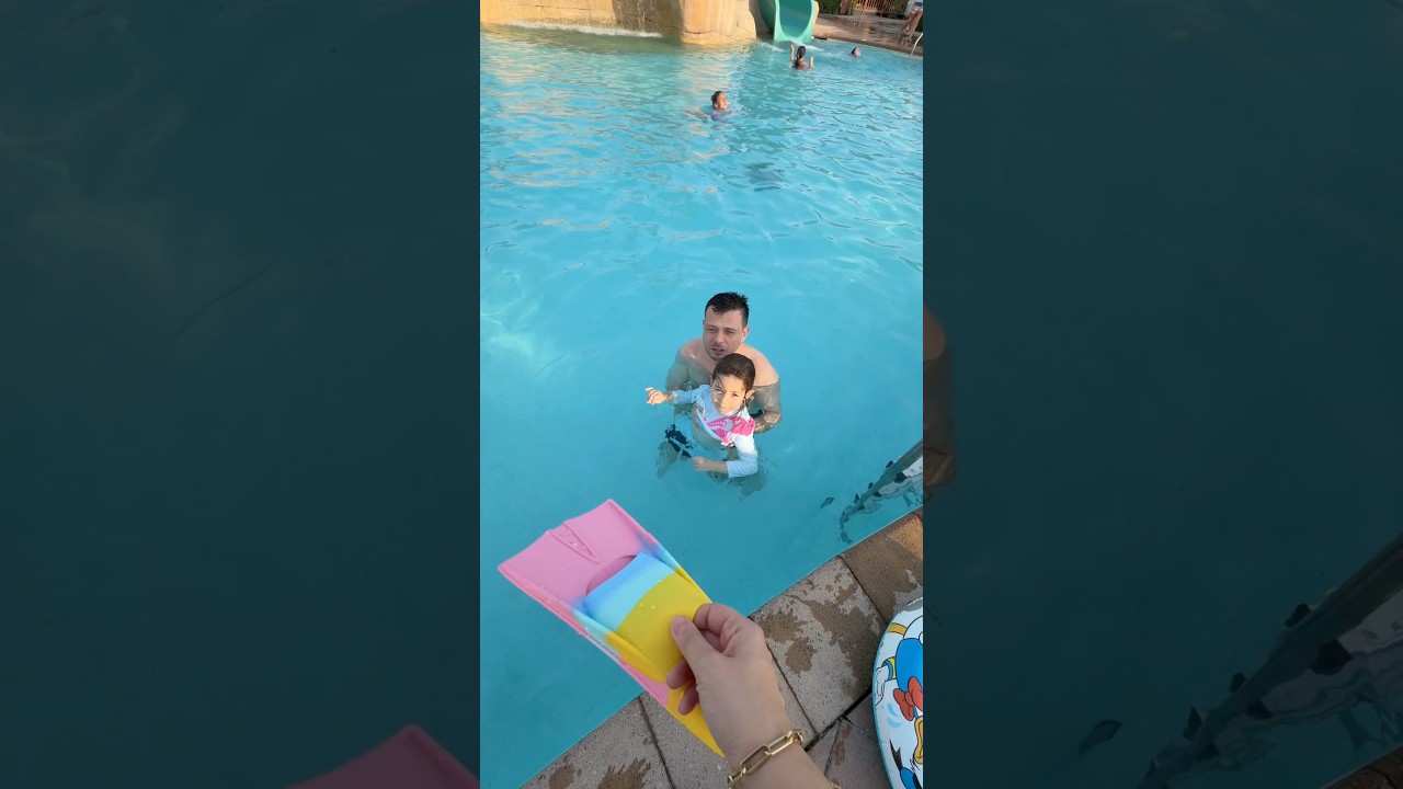 بيرلا تعلمت تغوص اخيرا 🫢