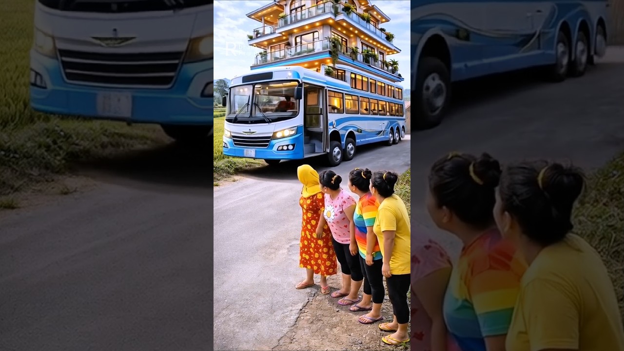 LANANG bikin BUS RUMAH KEREN🤣‼️