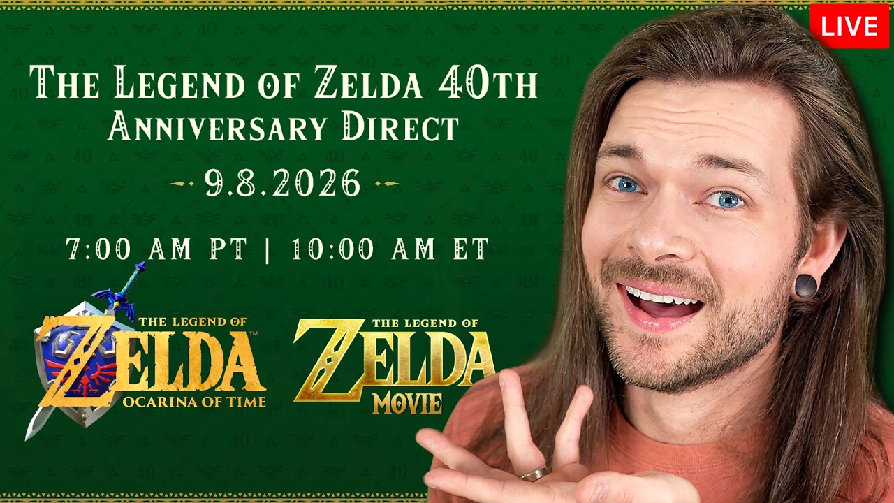 The HUGE Zelda 40th Anniversary Nintendo Direct is HERE!