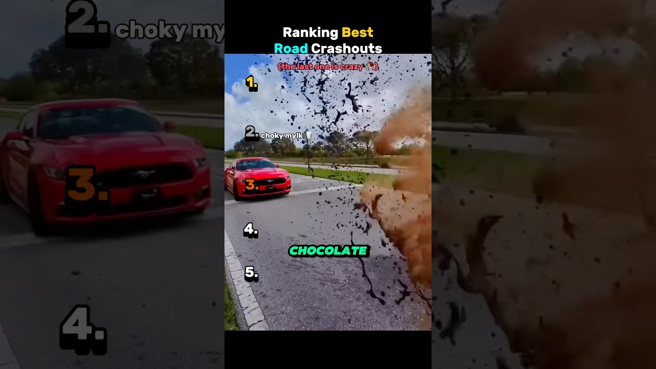 Ranking Best Road Crashouts 🥛