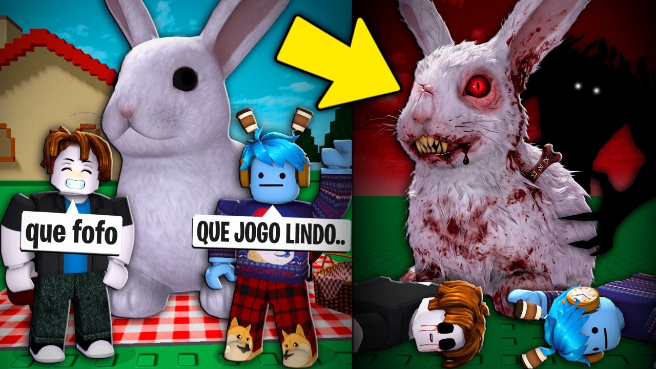 ESSE JOGO do ROBLOX ESCONDE UM SEGREDO BIZARRO..💀