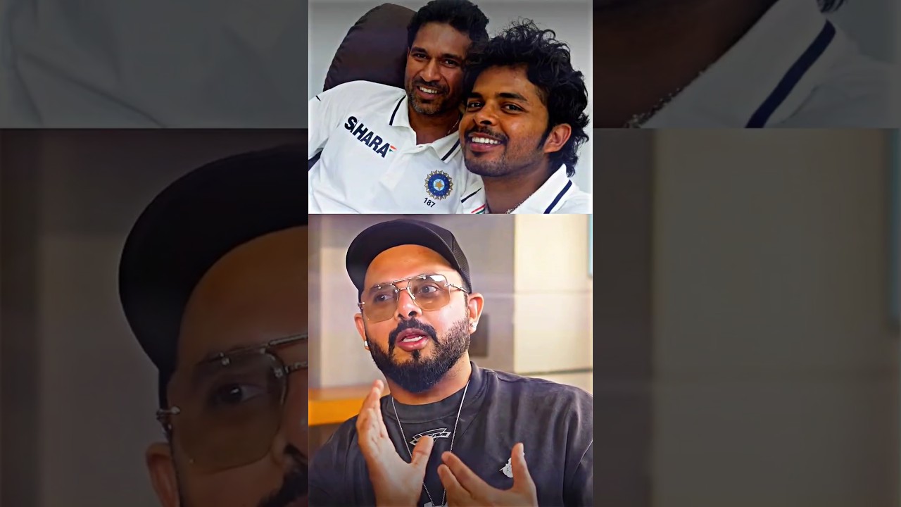 Sreesanth's dream was to play with Sachin Tendulkar and take his wicket