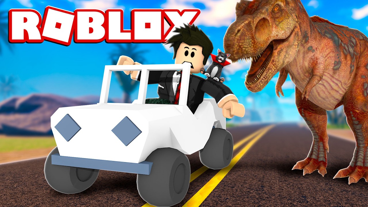 LOKIS NO PARQUE DOS DINOSSAUROS | Roblox - Deadly Jurassic