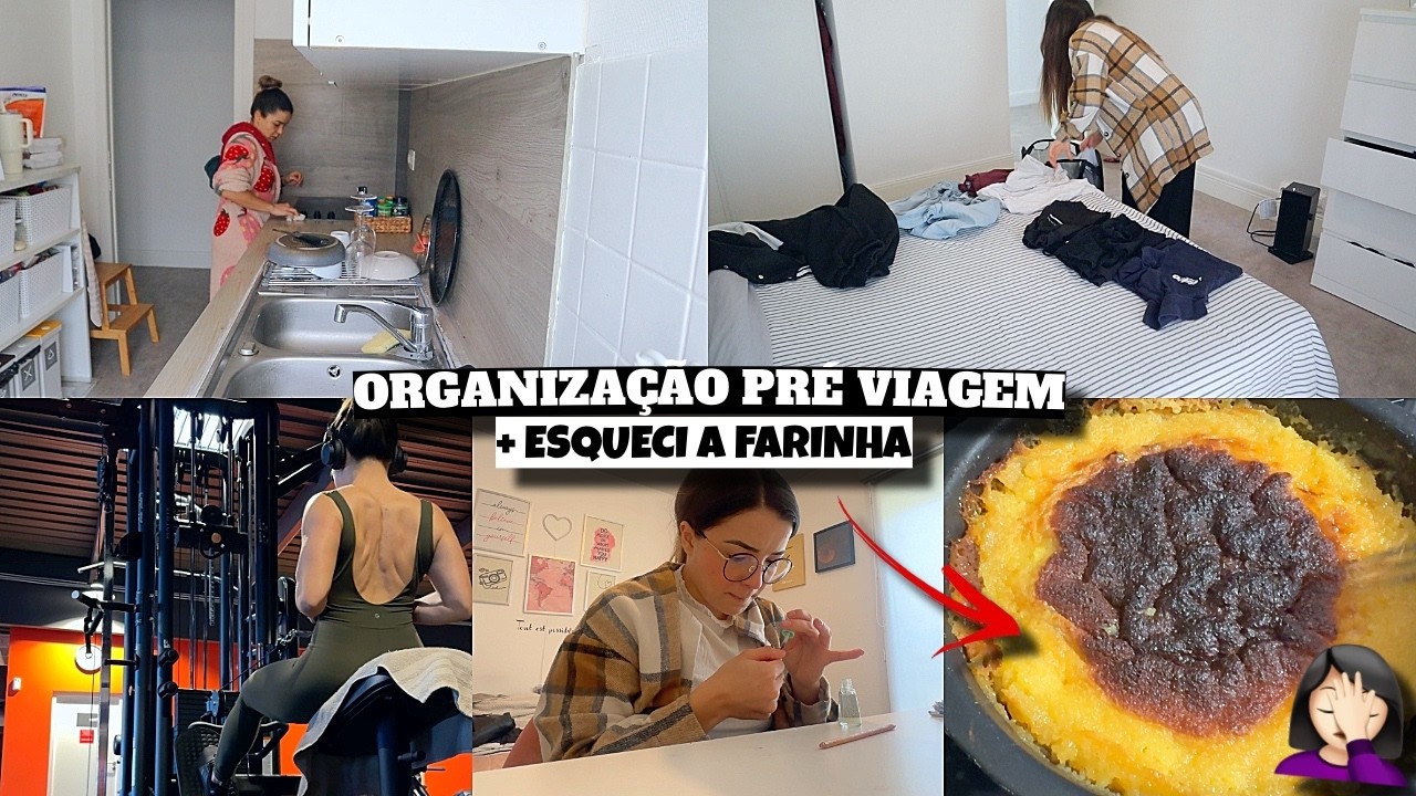 ORGANIZAÇÃO PRÉ VIAGEM, BOLO DE FUBÁ CREMOSO e muito mais ❤️ - Bruna Paula