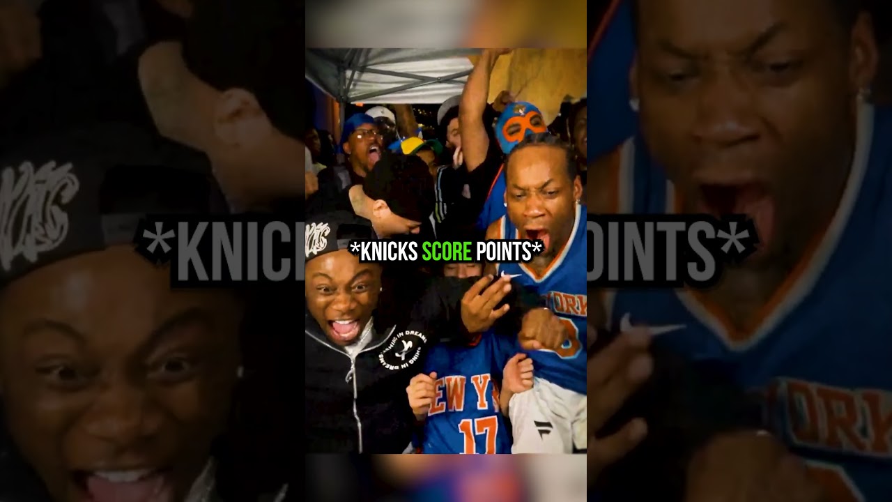 Ray Surrounded By Knicks Fan 👀🤣