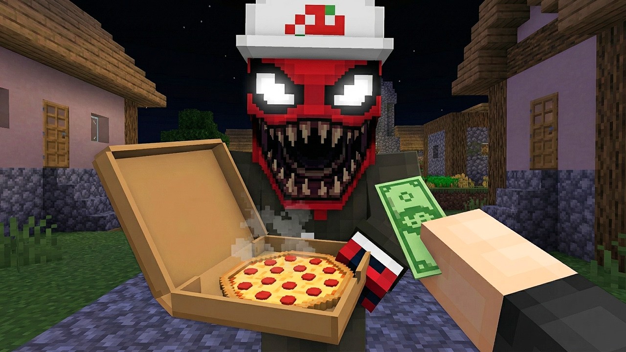 NEDEN Gece 3'te Pizzacı Oldum? - Minecraft