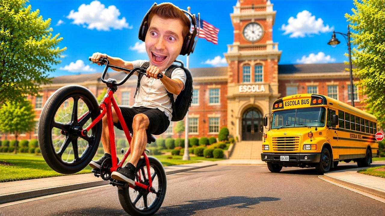 LIPÃO fugindo da ESCOLA no NOVO BULLY! - Agefield High