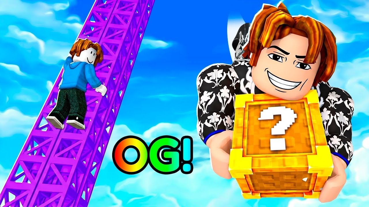 QUEM ESCALAR MAIS ALTO COM A LUCKY BLOCK GANHA O BRAINROT SUPER SECRETO NO ROBLOX