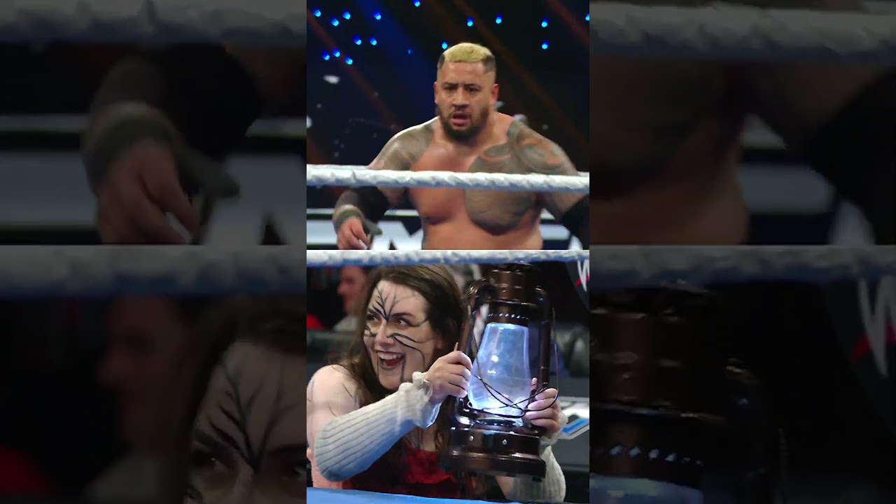 You weren't expecting that were you Solo Sikoa? 👀