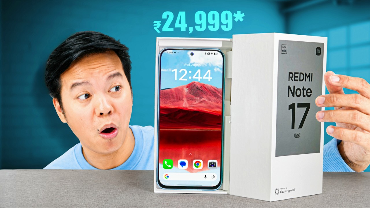 Redmi Note 17 Unboxing & Test📌 120Hz AMOLED, 8000mAh Battery, @24,999*
