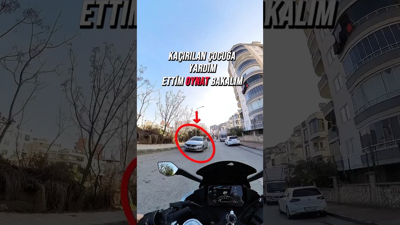 Kaçırılan Adama Yardım ettim😳🫣 #vlog #kaçırılma #motovlog #olay #haber