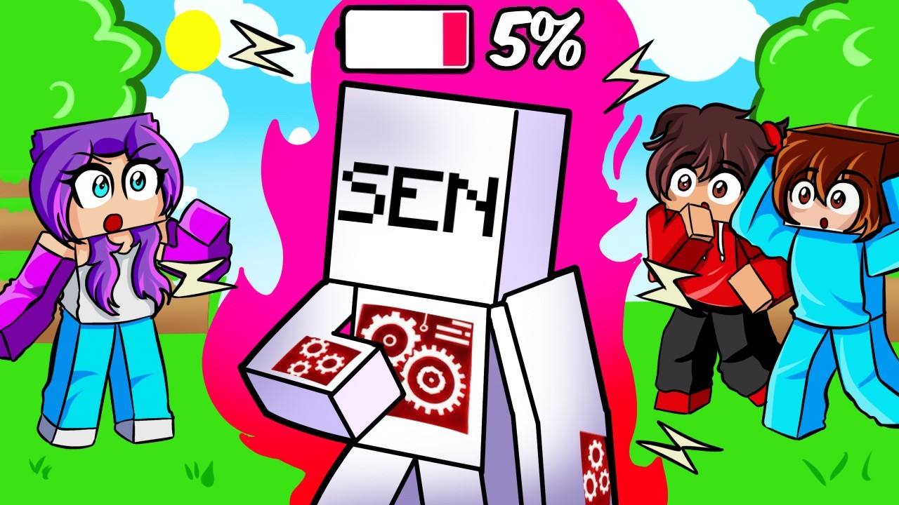 SENİN PİLİN BİTİYOR... - Minecraft