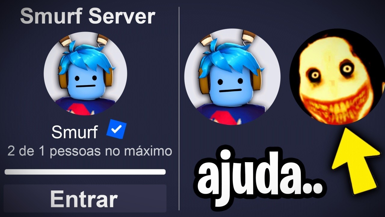 Este SERVIDOR PRIVADO do ROBLOX tem um SEGREDO BIZARRO..💀