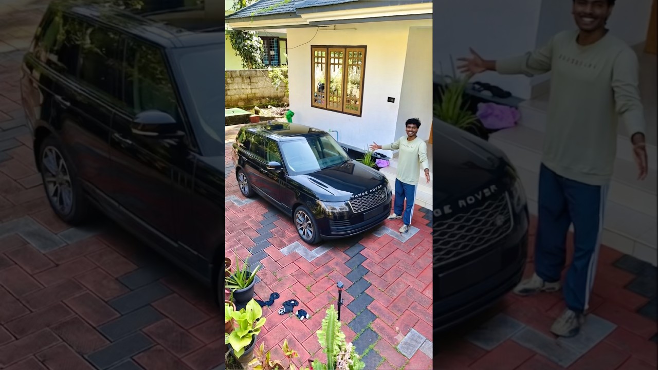 വീട്ടിലേക്ക് Range Rover മേടിച്ചപ്പോൾ 🔥 😳 #shorts #shortsfeed
