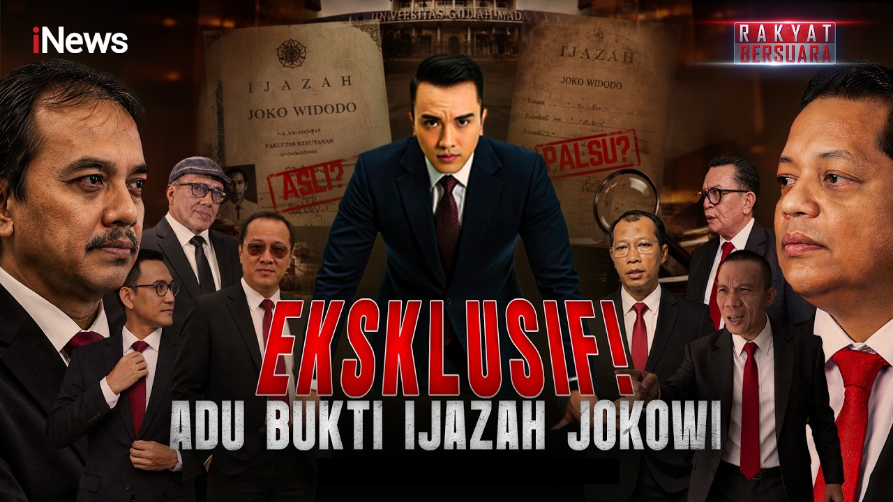 (FULL) EKSKLUSIF! Adu Bukti Ijazah Jokowi | Rakyat Bersuara 21/07