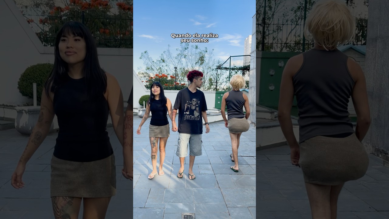 QUANDO ELA REALIZA SEU SONHO