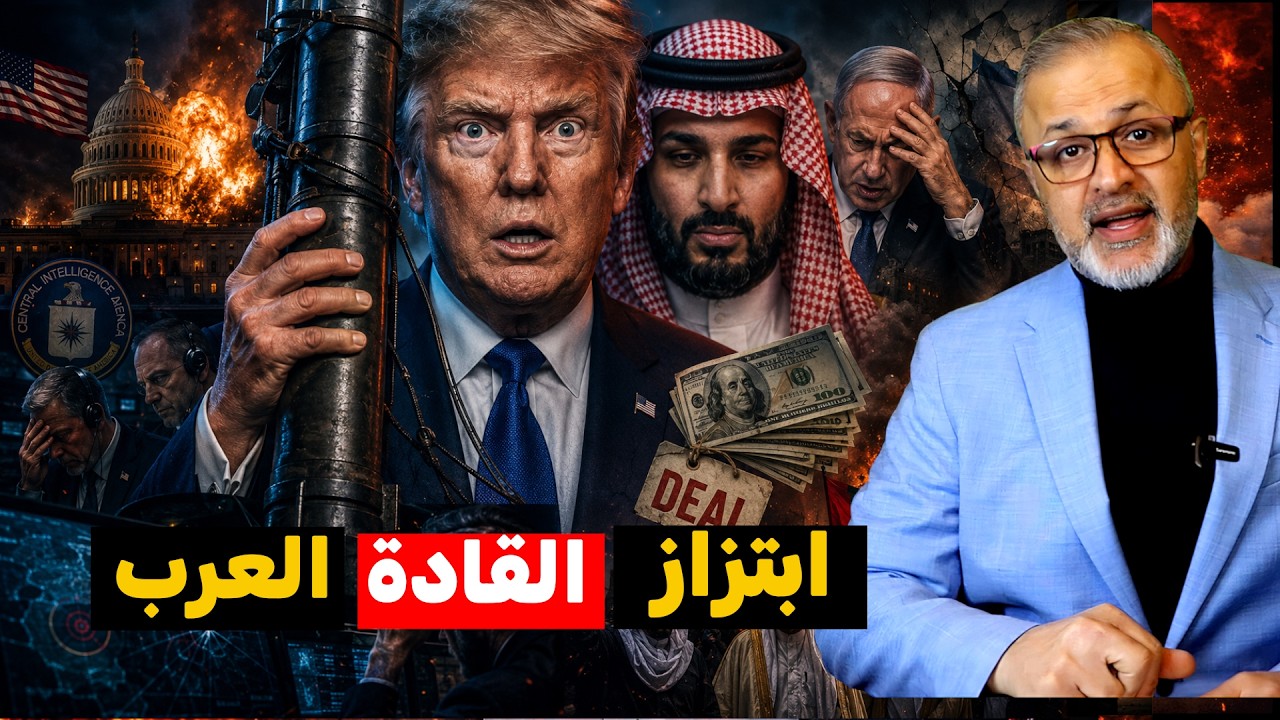 انفجار استراتيجي في واشنطن: ترامب يبتز العرب، وتمرد يهز المخابرات، ونتنياهو يفقد السيطرة!