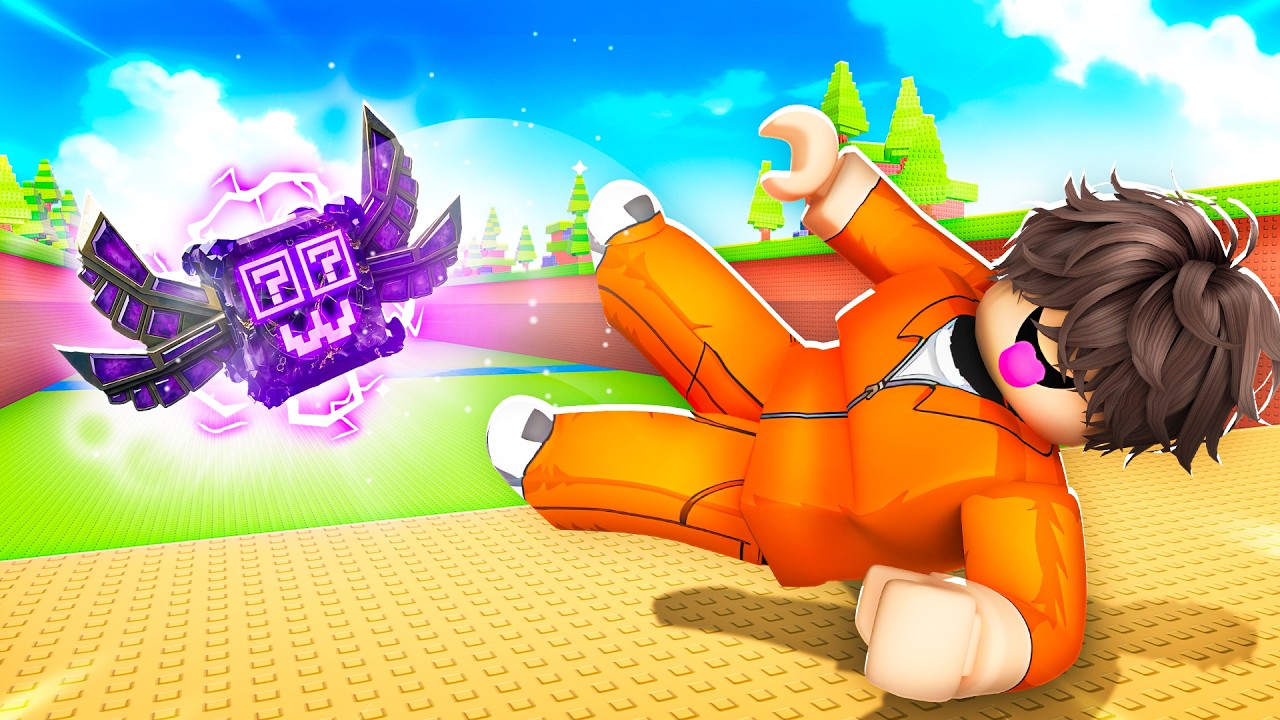 ربلوكس فتحت كل الرفسات الجديدة ! Kick a lucky block