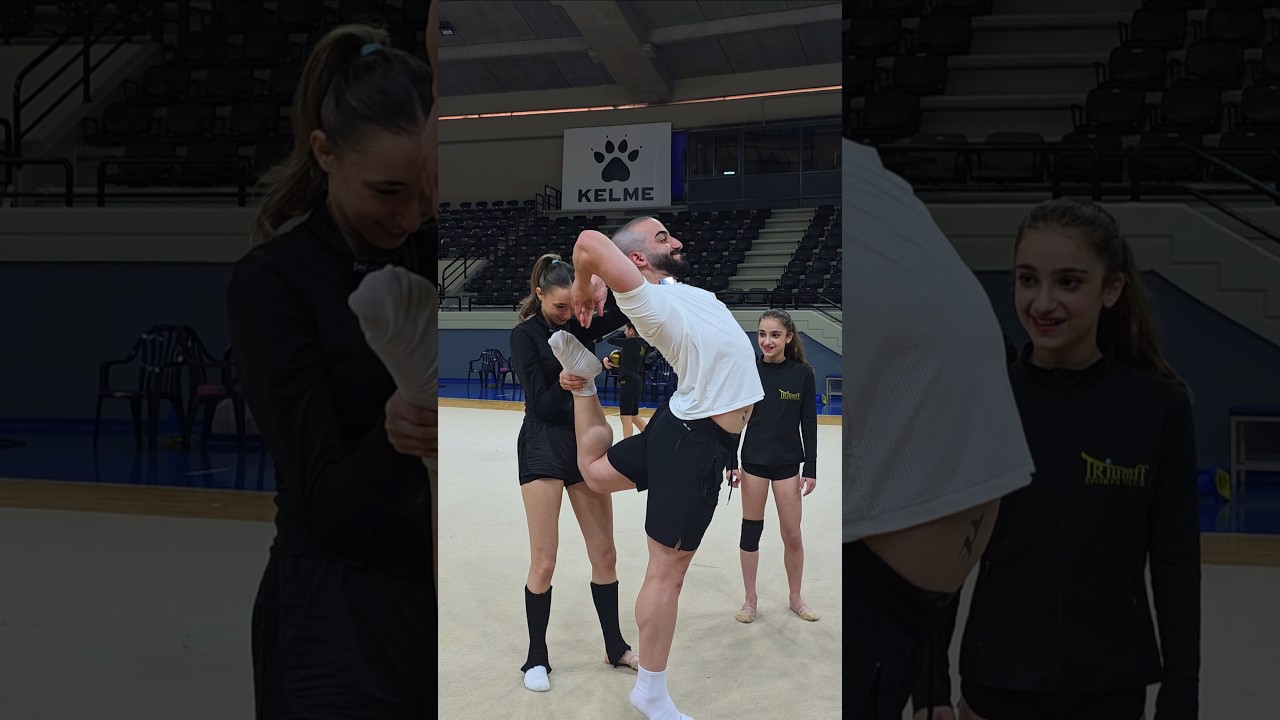 تحديت بنات الجمباز الإيقاعي