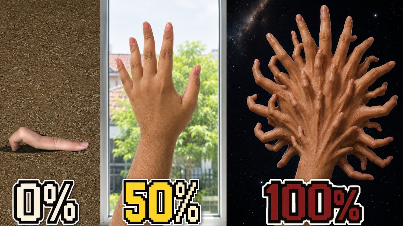 Aku 100% TANGAN JARI JEMARI di Super Adventure Hand