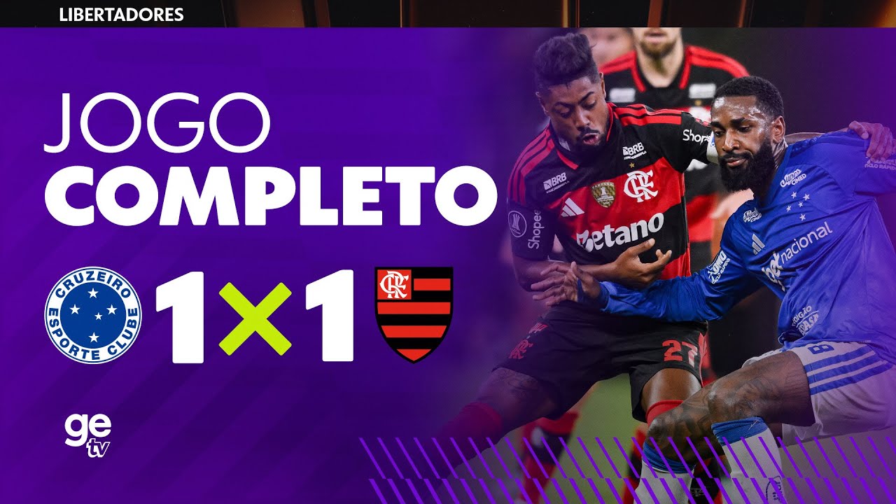 JOGO COMPLETO: CRUZEIRO X FLAMENGO | OITAVAS DE FINAL | LIBERTADORES 2026