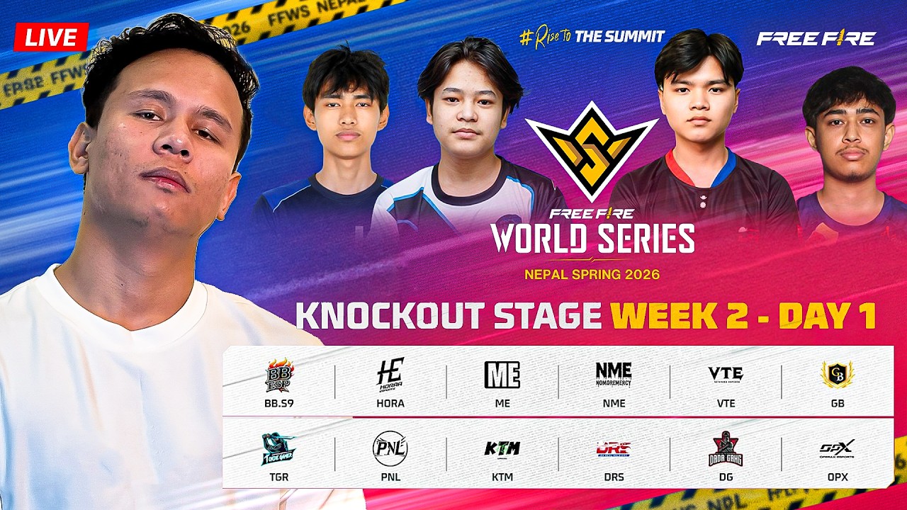 No Rank Push Tonde Gamer VS Horaa Vs Drs FFWS Tournament #live #tondegamer