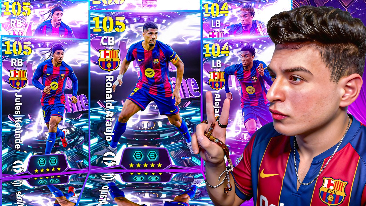 بكج شوتايم برشلونة صدمني 🤯🔥 جبت وحوش الدفاع وجربتهم 🔥 | eFootball 2026