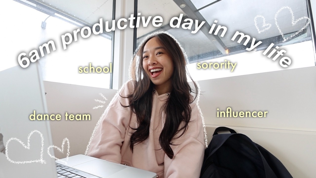 6am productive day in my life