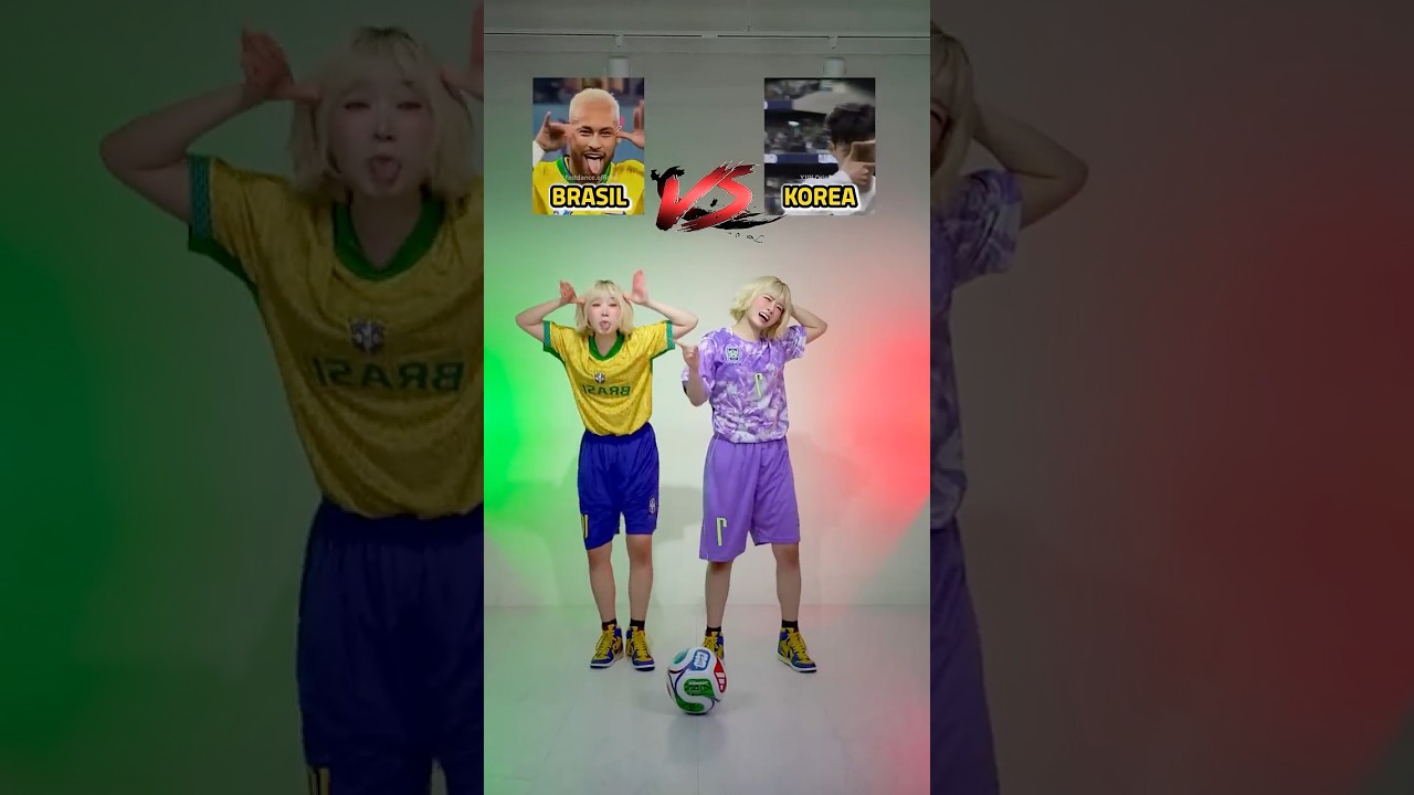 BRASIL vs KOREA🔥 Which Team?😳 FIFA World Cup⚽